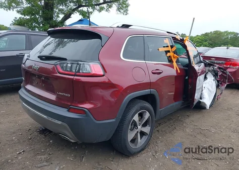 2019 Jeep Cherokee Limited 4X4 z USA, uszkodzony, nr VIN 1C4PJMDN0KD363421